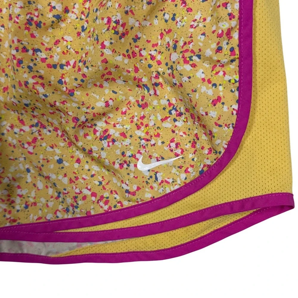 Nike Women's Tempo Icon Clash Running Shorts, Lined, Sprinkles, Size XL